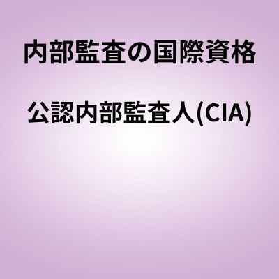 難易度６】内部監査の国際資格、CIA（公認内部監査人）について - ベルンの資格と仕事ブログ